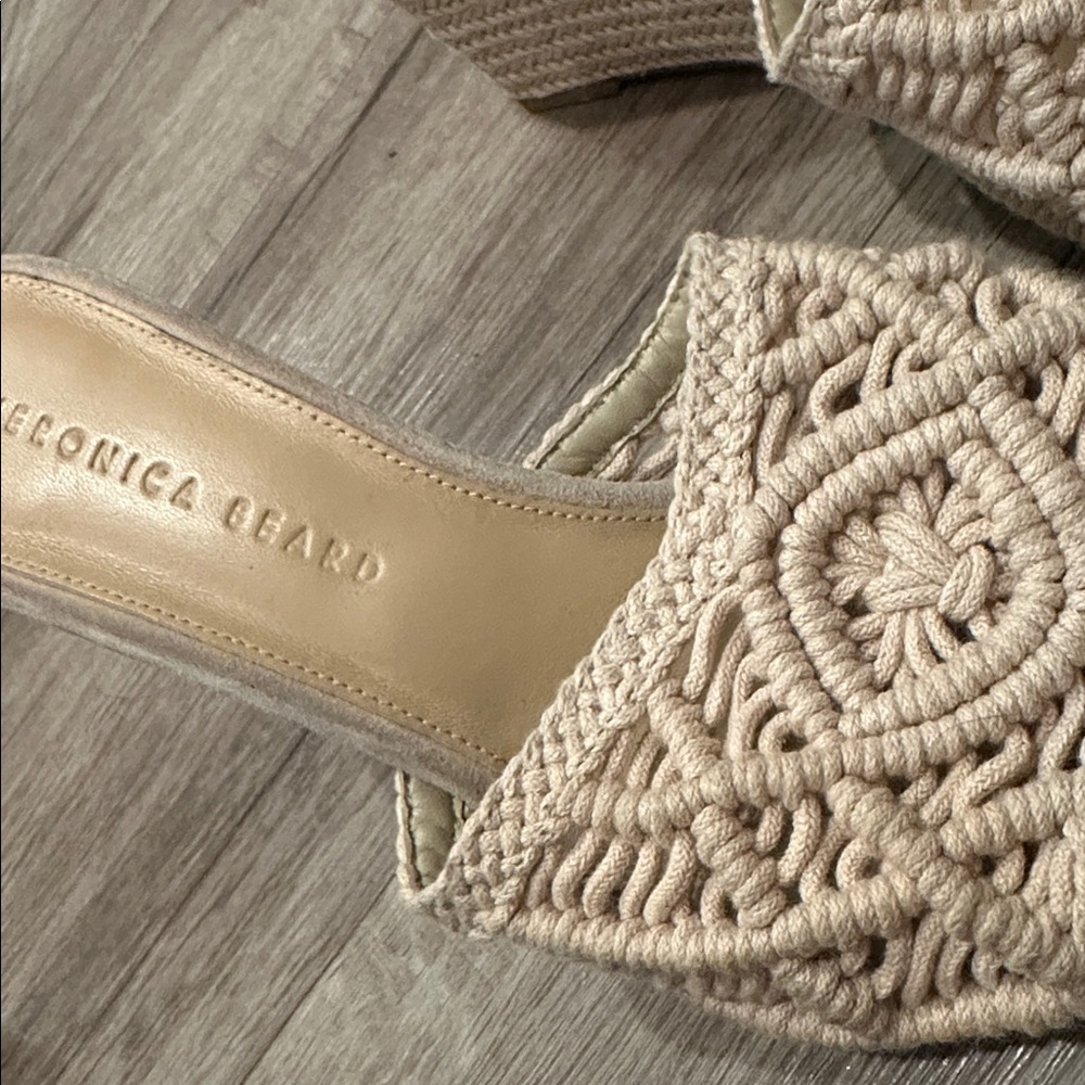 Veronica Beard Women Ezrah Macrame Espadrille Wedge - Picture 5 of 6
